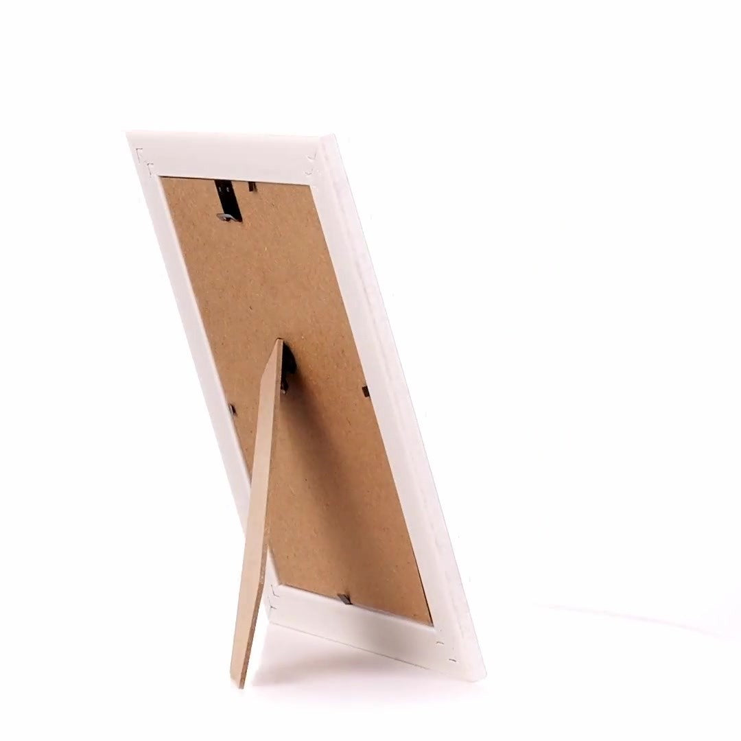 Barrio white+rose gold photo frame 13x18