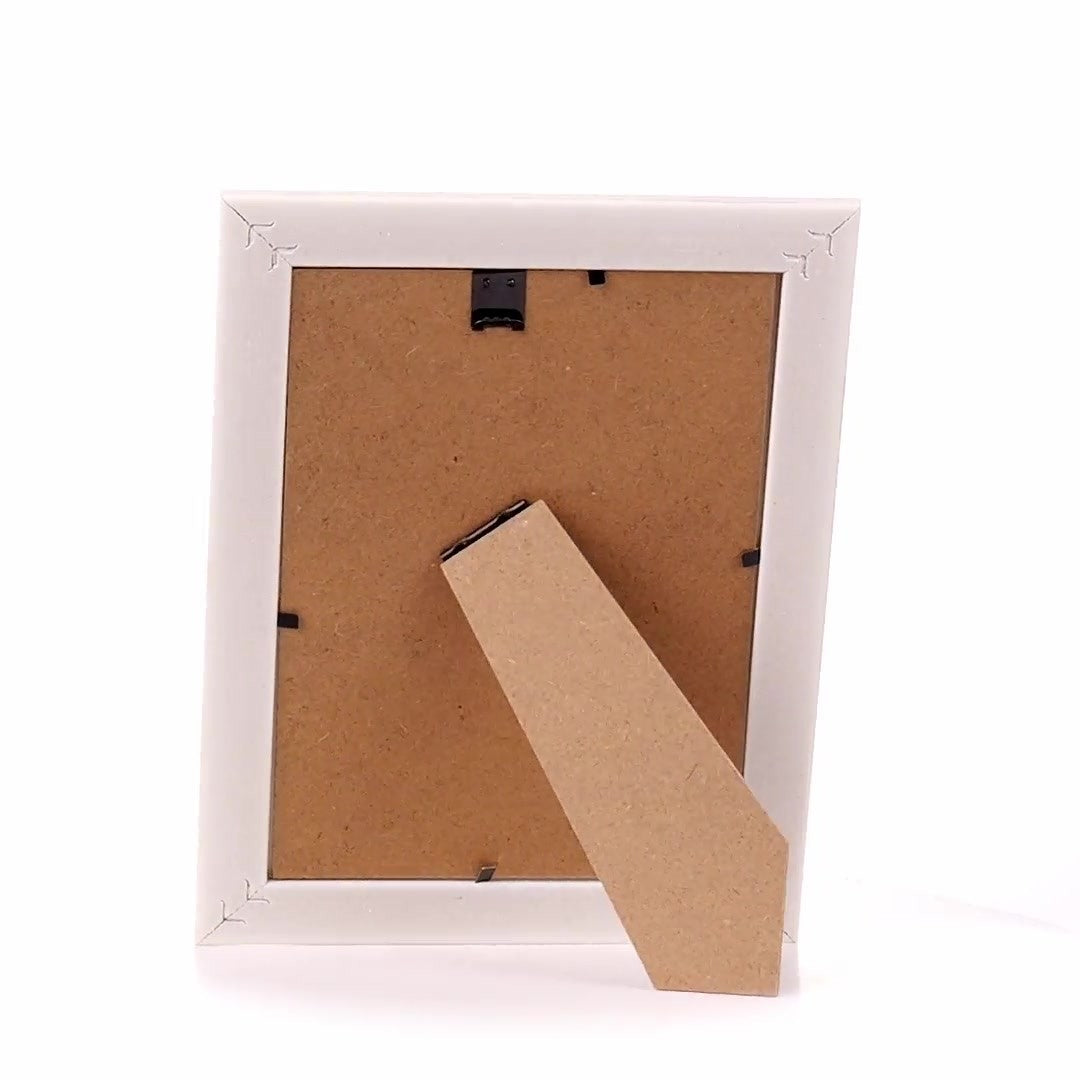 Barrio white+rose gold photo frame 13x18