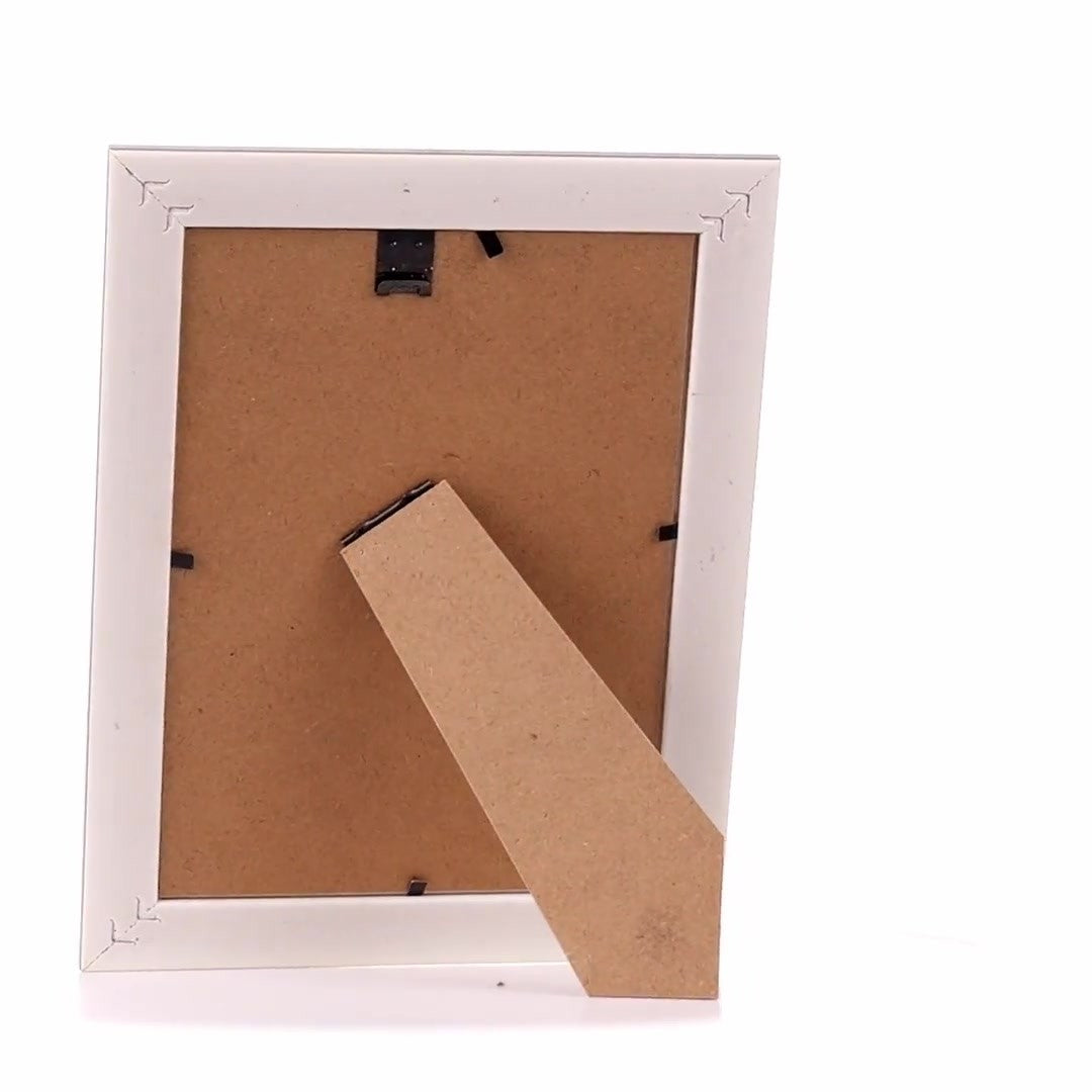 Barrio gray+gold photo frame 13x18