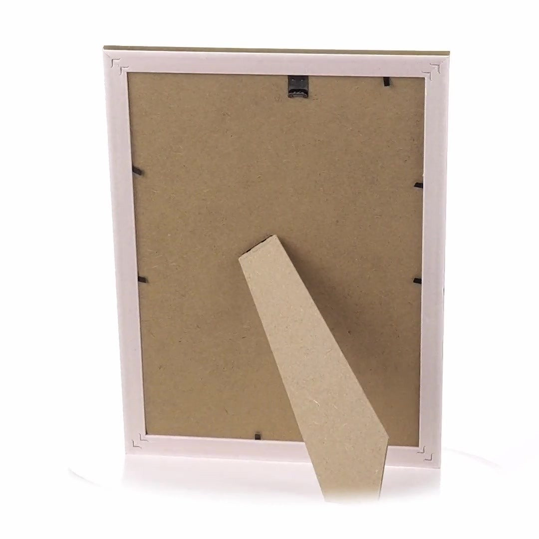 Porto gold photo frame A4