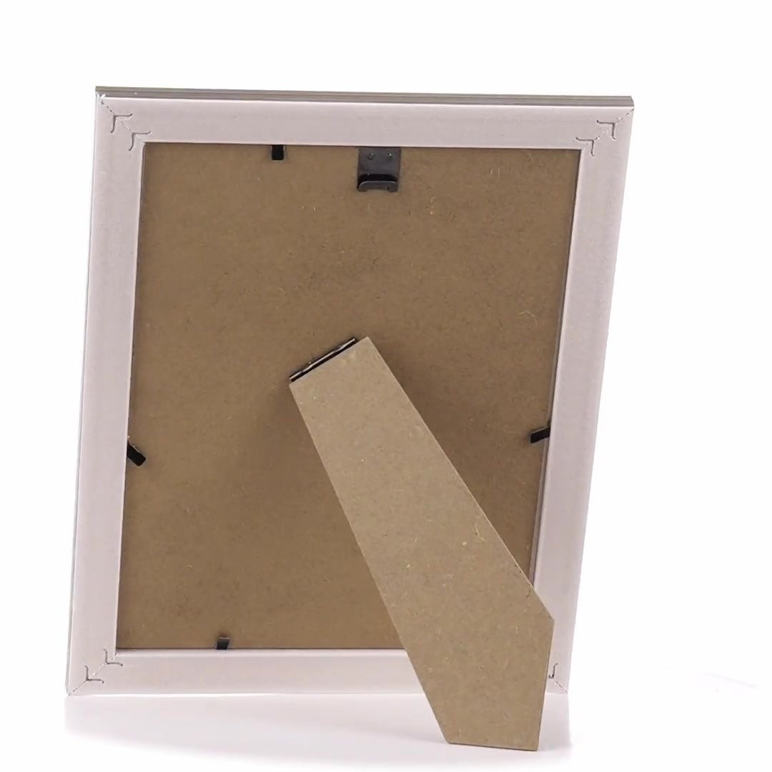 Silver Porto photo frame A5