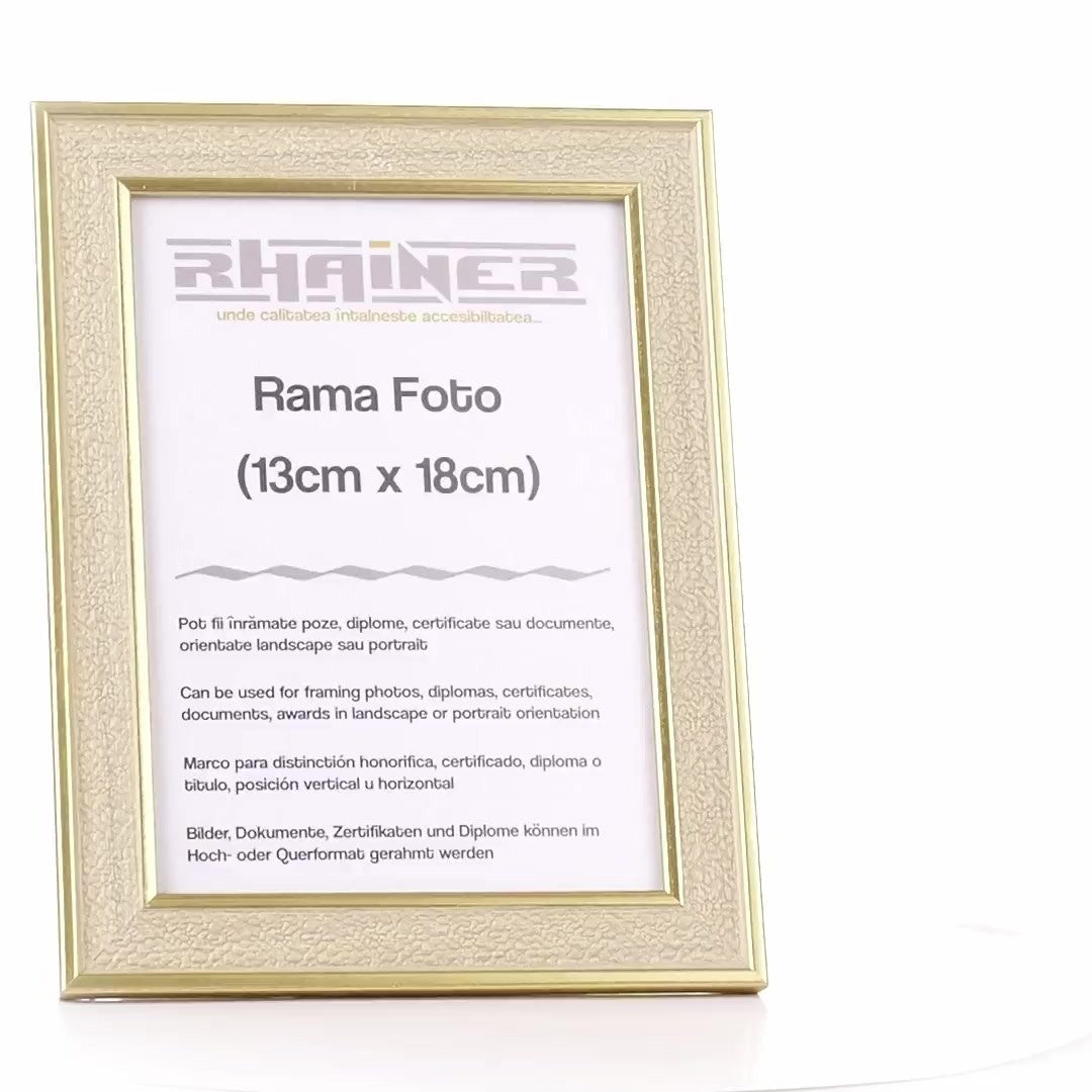 Porto gold photo frame 13x18