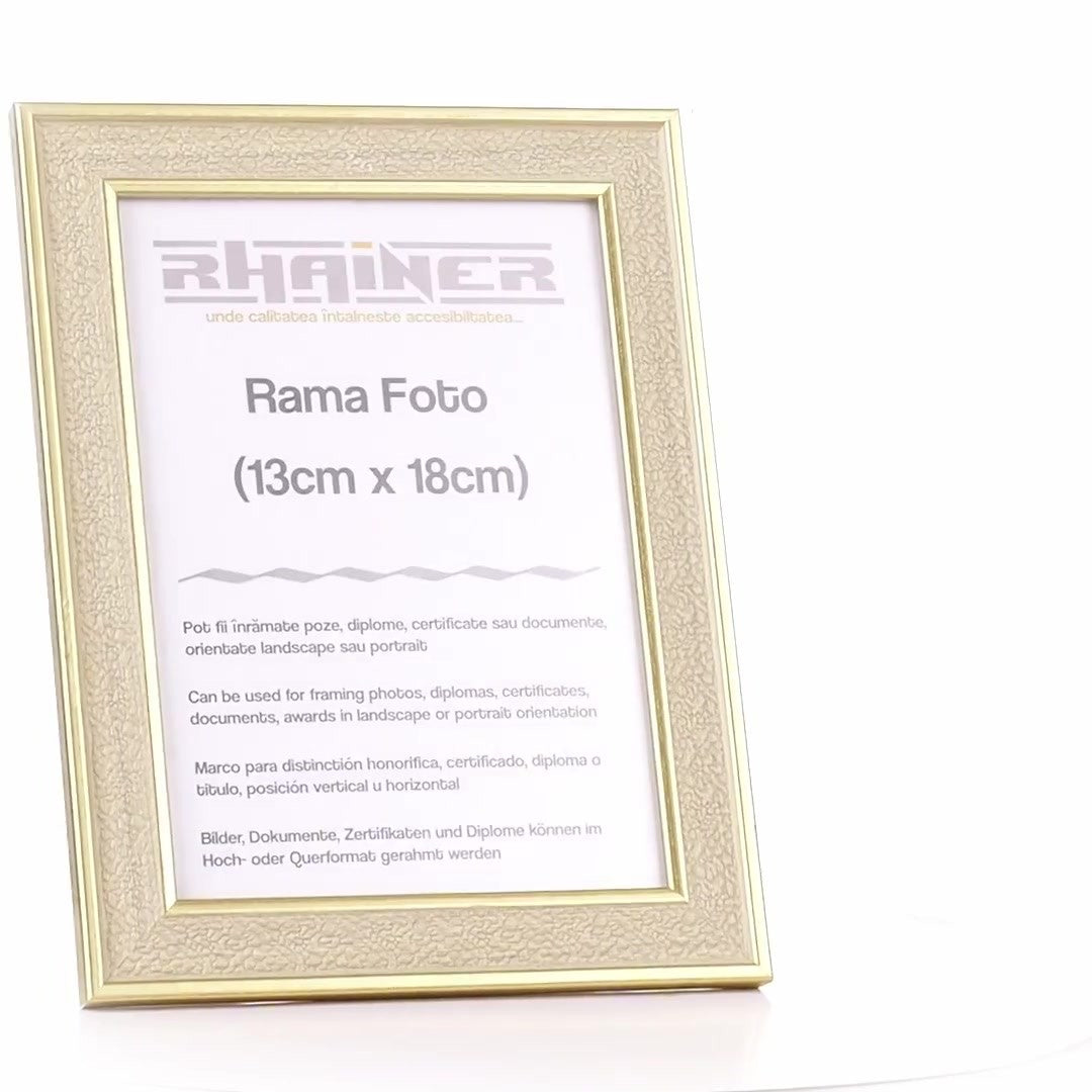 Porto gold photo frame 13x18