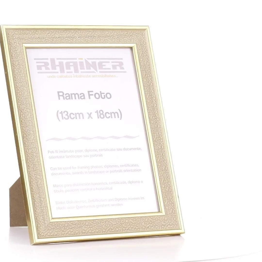 Porto gold photo frame 13x18