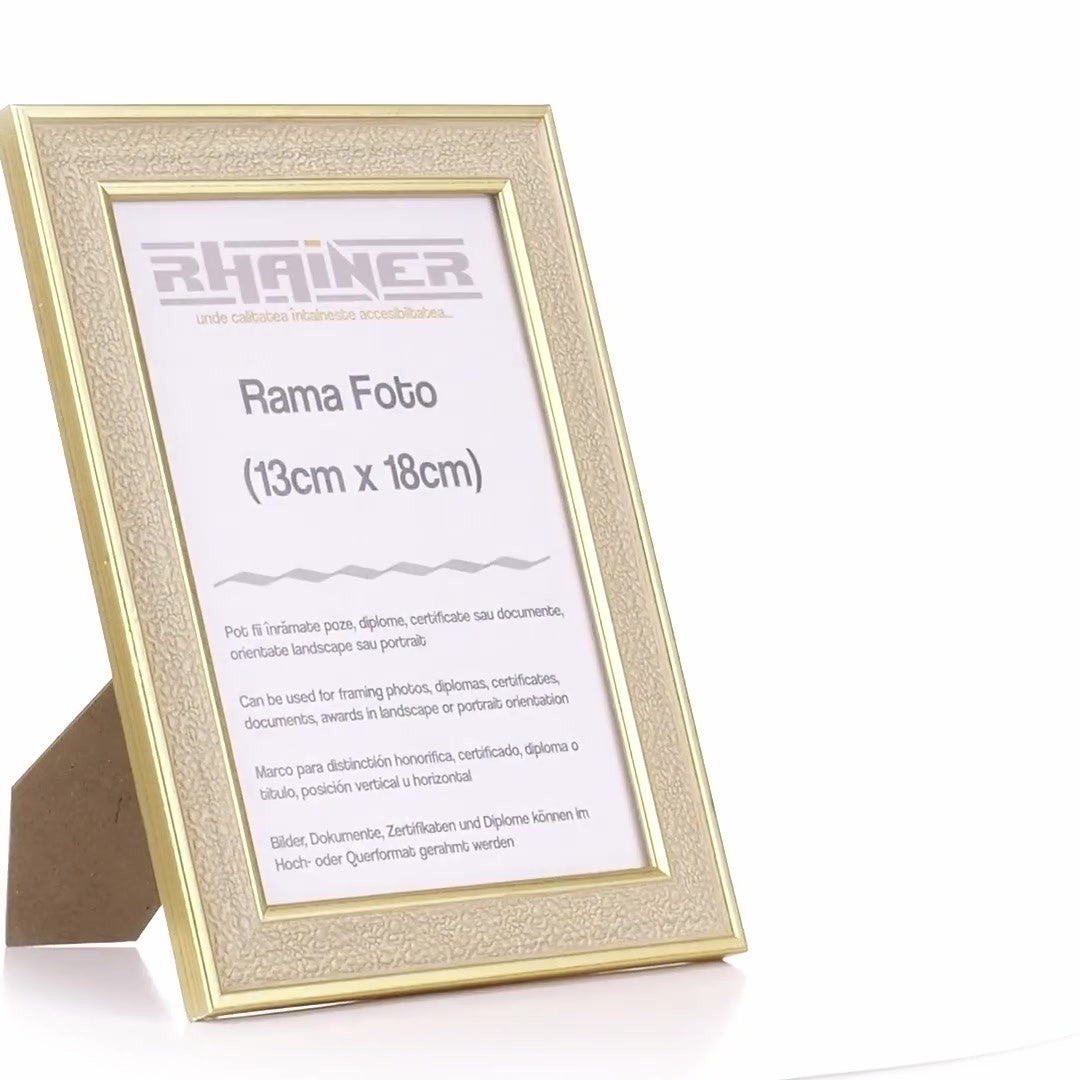 Porto gold photo frame 13x18