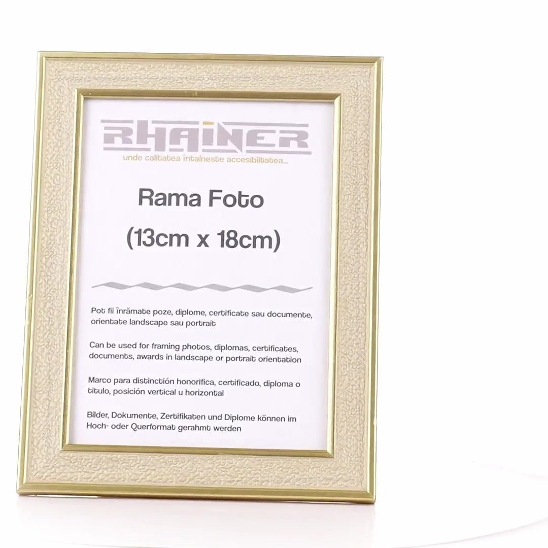 Porto gold photo frame 13x18