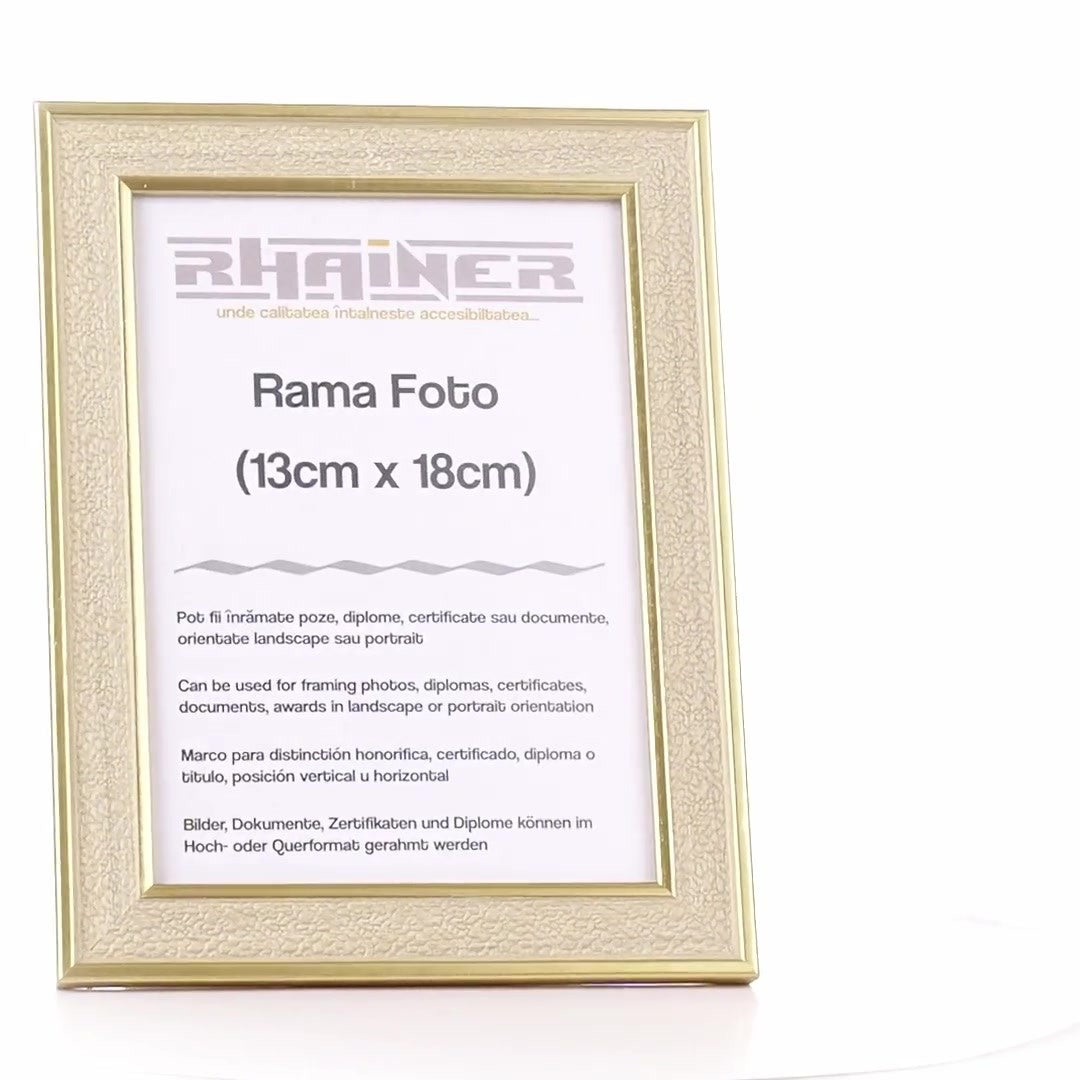 Porto gold photo frame 13x18