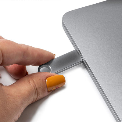 Stick USB 32GB slim metalic US4188G32251 - Green Print