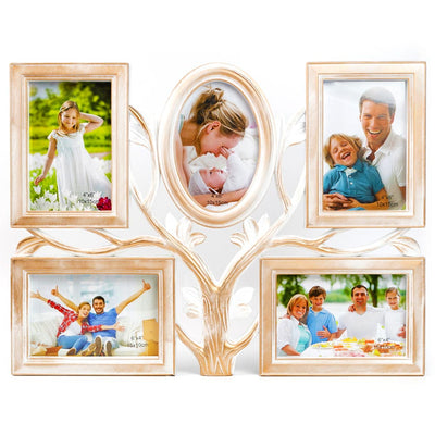 Rama foto colaj COPAC wenge 5 poze JK25 - Green Print