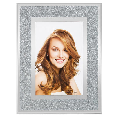 Rama foto sticla SPARK argintie 10x15 GT223522 - Green Print