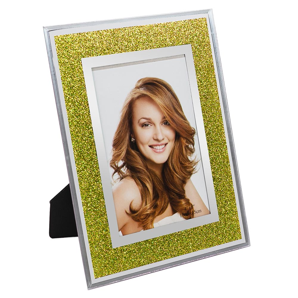 Rama foto sticla SPARK aurie 10x15