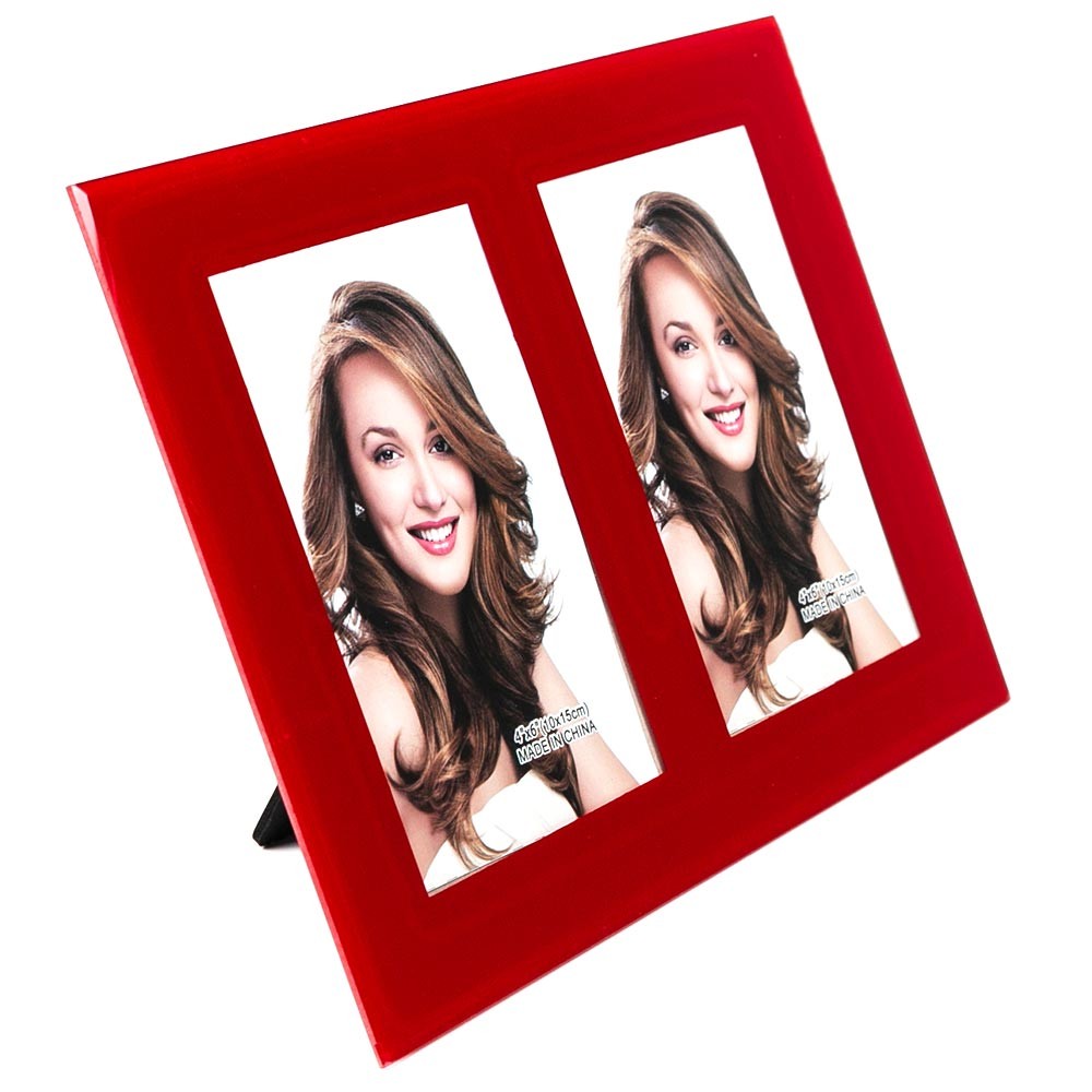 Rama foto sticla dubla Cordoba rosu 10x15 ART312212 - Green Print