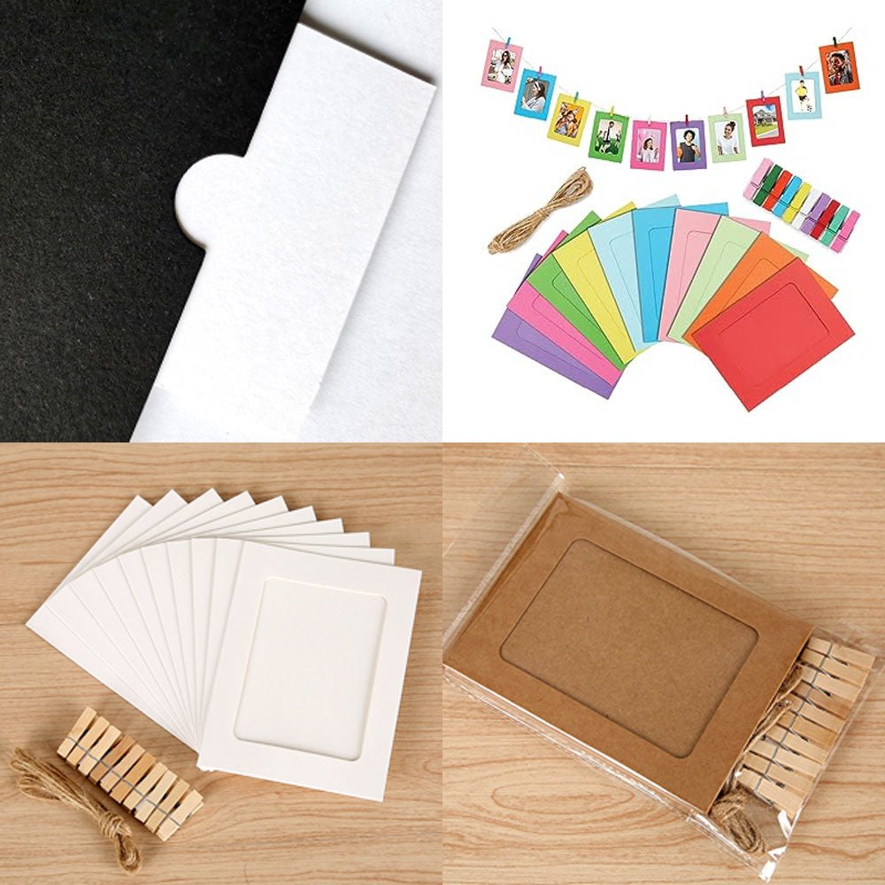 Set rame foto ghirlanda alb FC257801 - Green Print