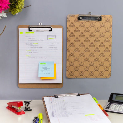 Clipboard MDF A4 PHNSY2921 - Green Print