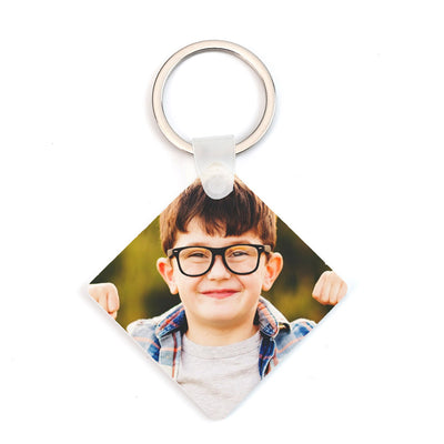 Breloc sublimabil din plastic patrat