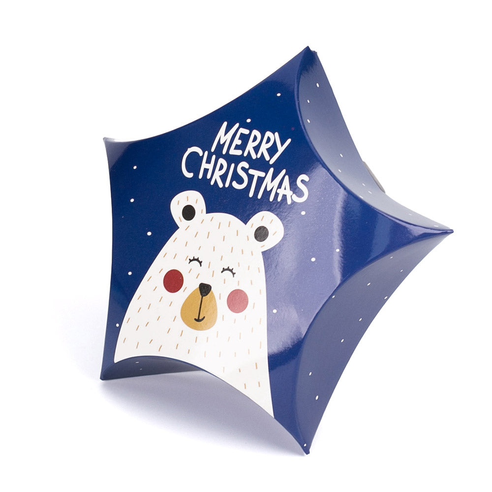 Ornament de brad din carton CRACIUN2 - set 10 buc
