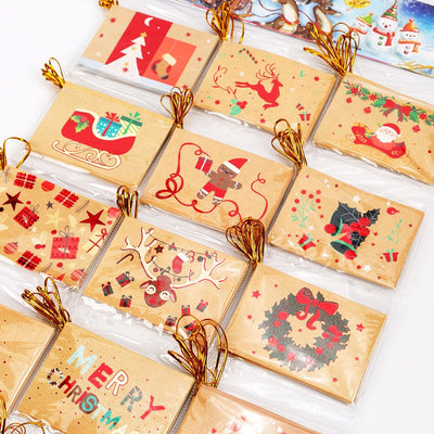 Mini felicitari 6x9 modele CRACIUN2 - set 120 buc XCC3014 - Green Print