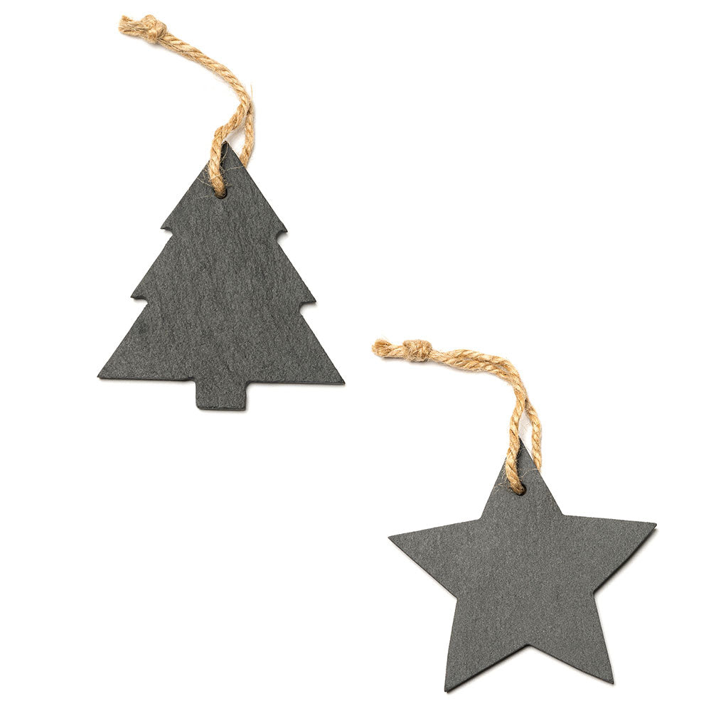 Ornament de brad din ardezie STEA