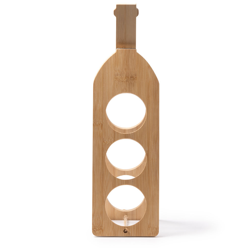 Suport sticle de vin din bambus