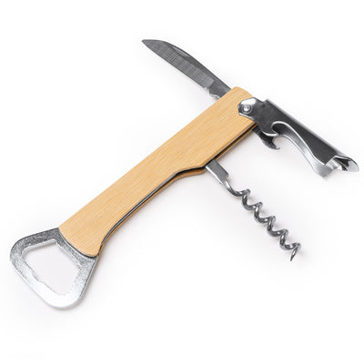 Desfacator cu tirbuson din lemn SYRAH