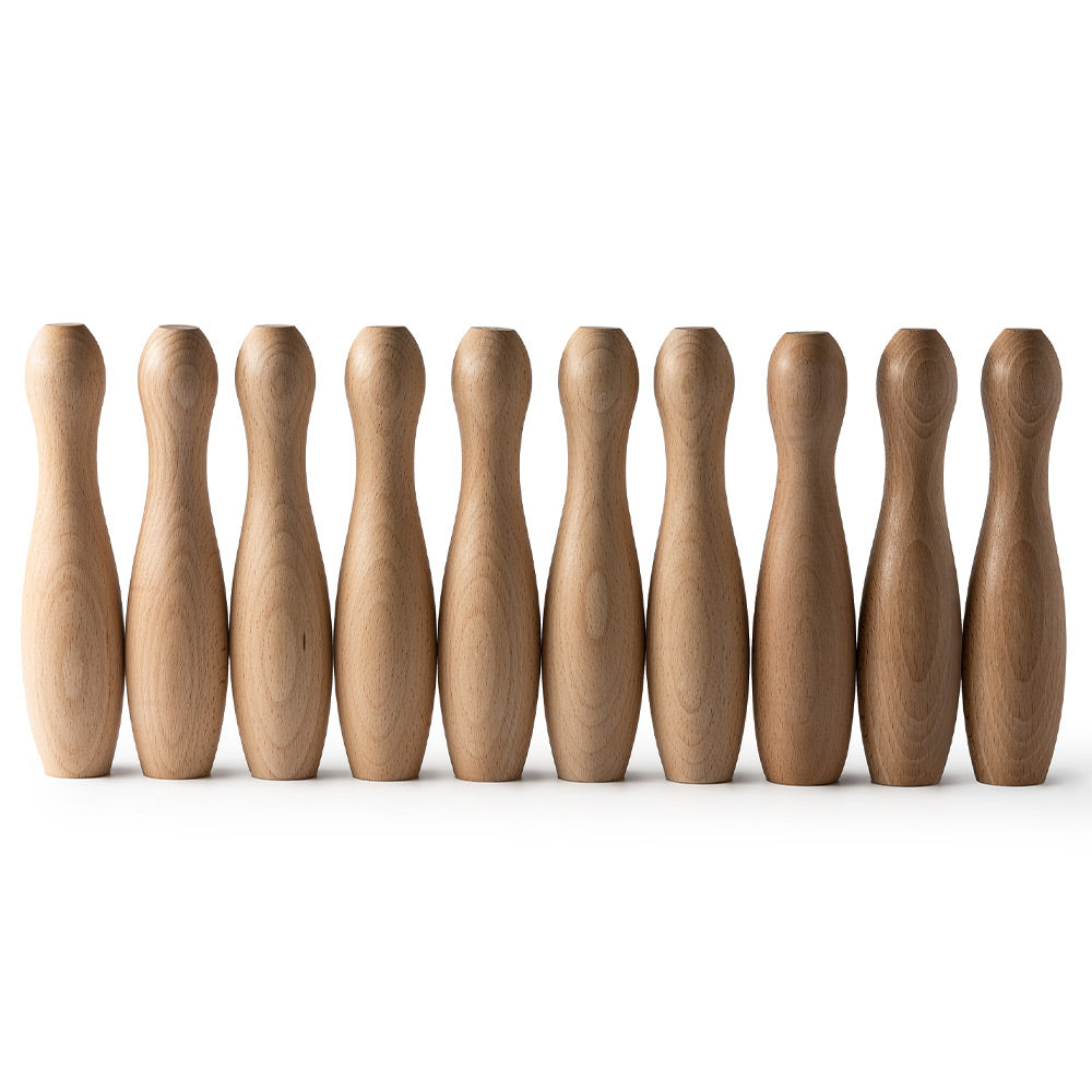 Set joc popice - bowling din lemn