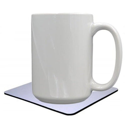 Suport pahar textil sublimabil patrat TM2-01 - Green Print