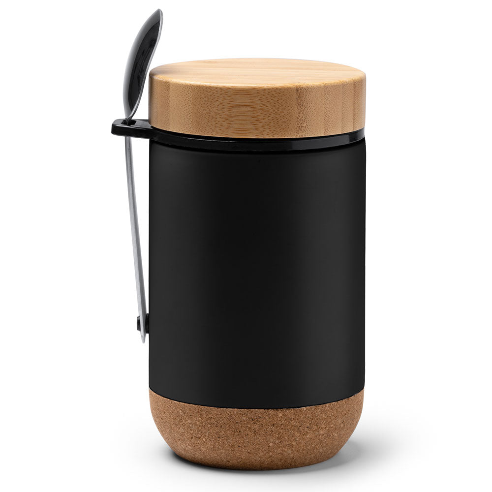 Termos cu lingurita BOKE TE1176S102 - Green Print