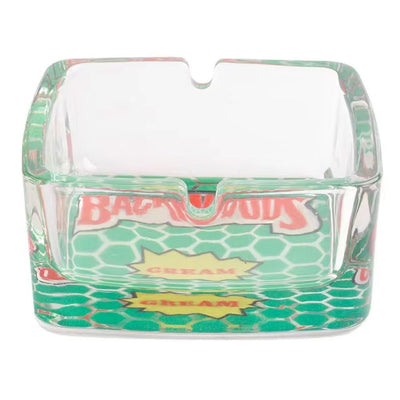 Scrumiera sticla sublimabila PATRATA AS257835 - Green Print