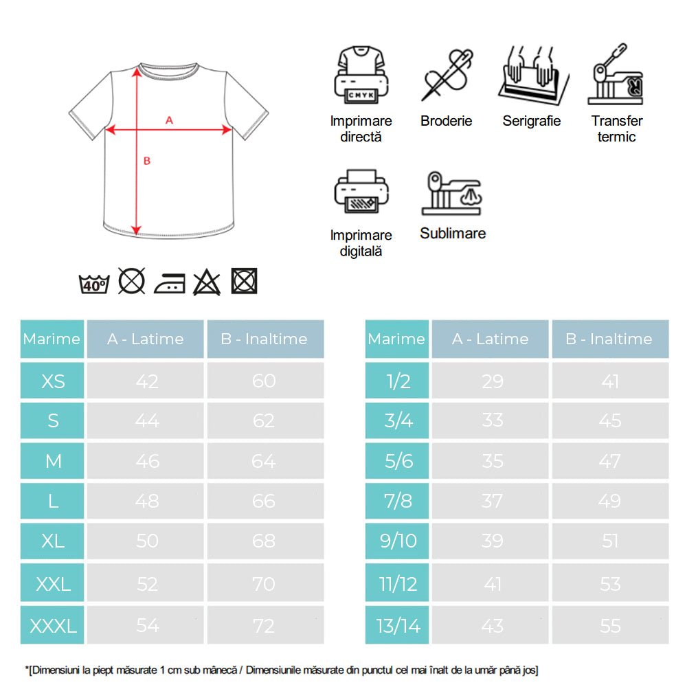 Tricouri sublimabile MODAL de copii MD2434102 - Green Print
