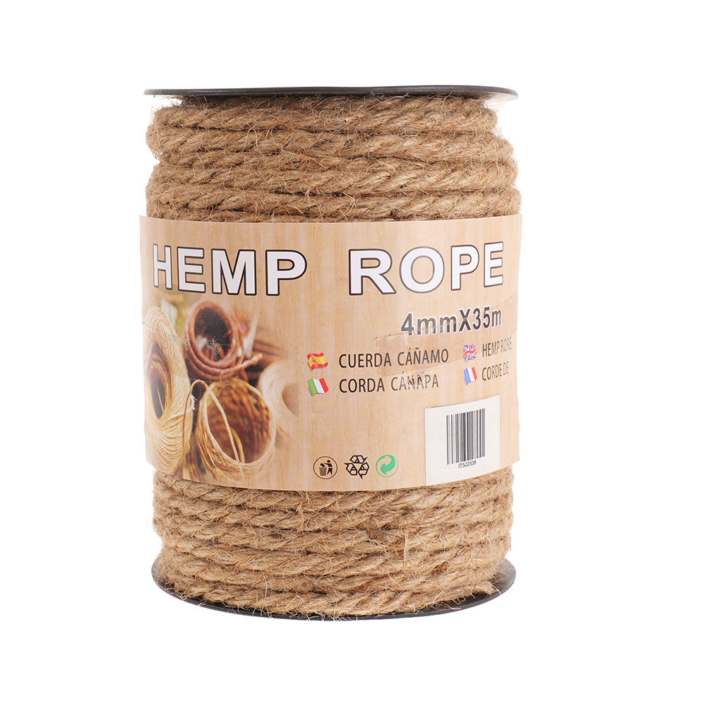 Rola sfoara iuta medie 4mm x 35m IT502338 - Green Print