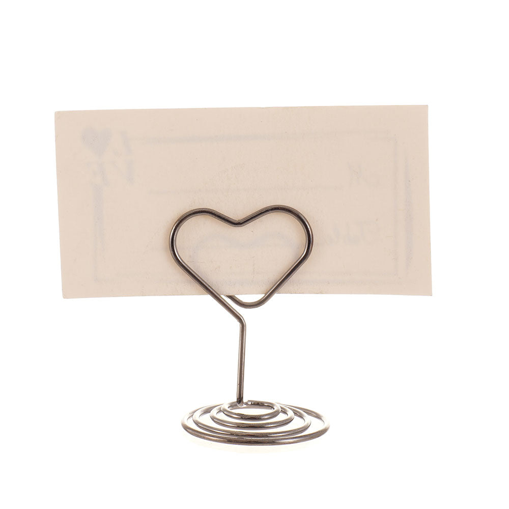 Suport metalic numere de masa Place Card - INIMA