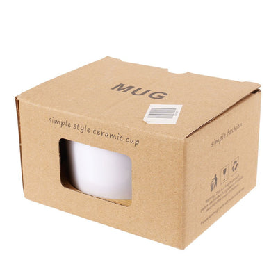 Set ceasca sublimabila cu suport de lemn si lingurita A331901 - Green Print