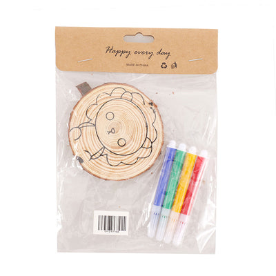 Set de colorat Felie de Lemn