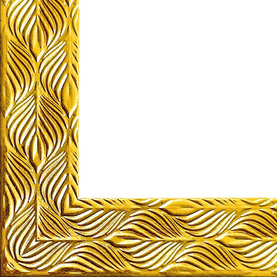 Rama foto Leon auriu texturat A3 FP086A352 - Green Print