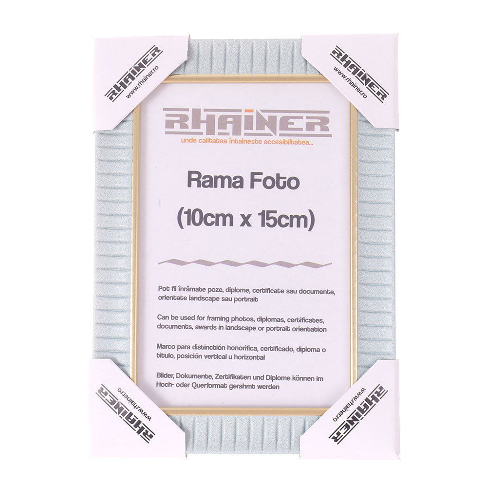 Rama foto Merida bleu+auriu 10x15