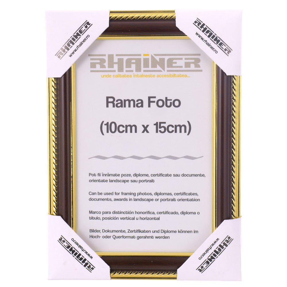 Rama foto Athos maro+auriu 10x15