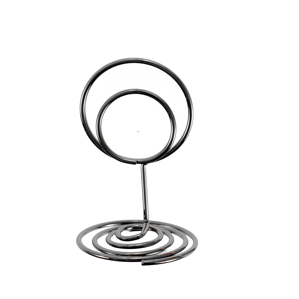 Suport metalic numere de masa si place card - ROTUND
