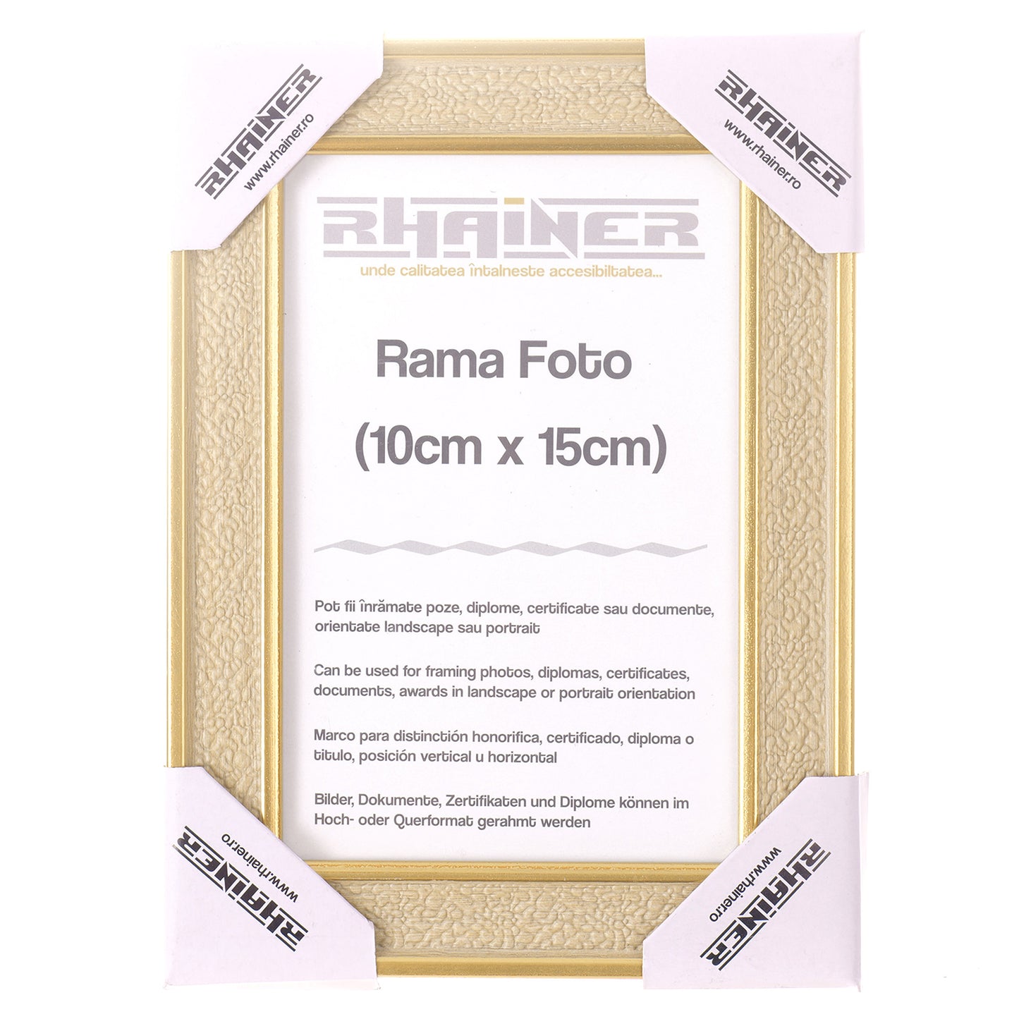 Rama foto Porto auriu 10x15