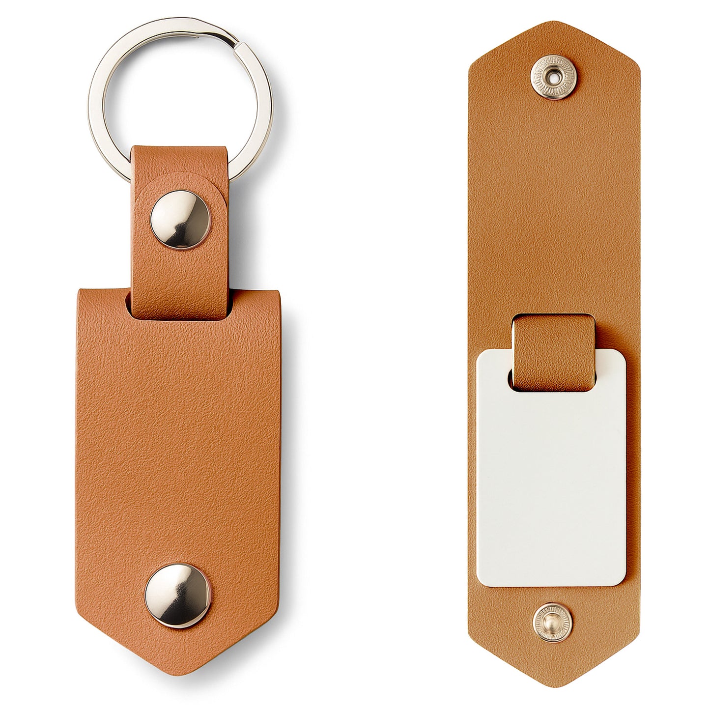 Breloc sublimabil cu husa de piele SUBLIKEY