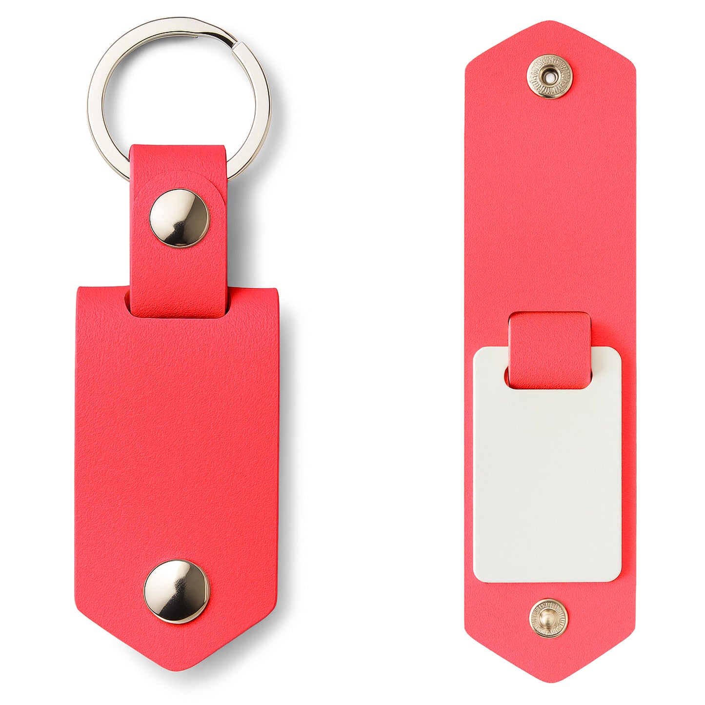Breloc sublimabil cu husa de piele SUBLIKEY