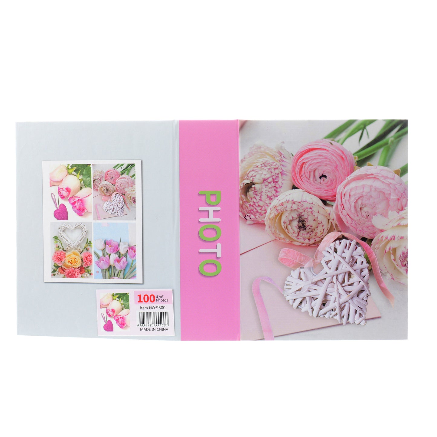 FLORAL photo album 100 photos 10x15