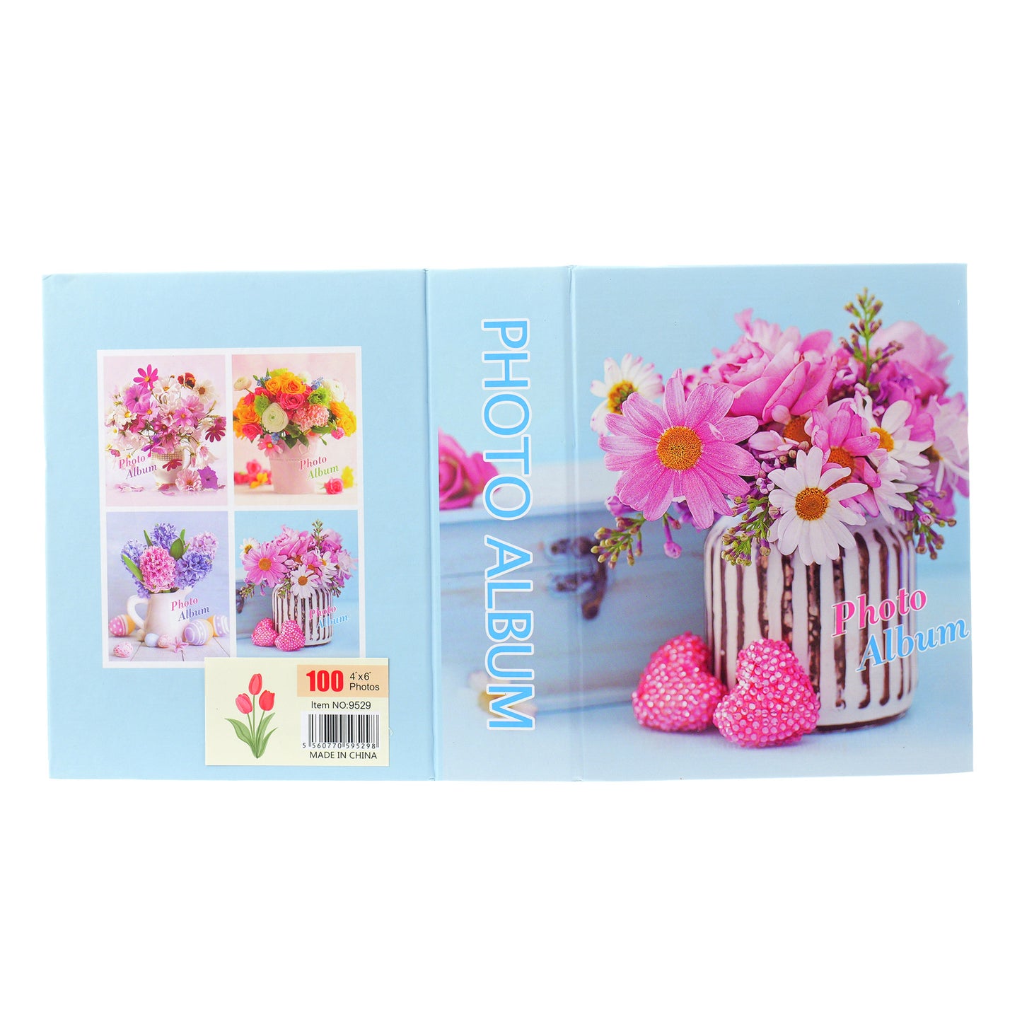FLORAL photo album 100 photos 10x15