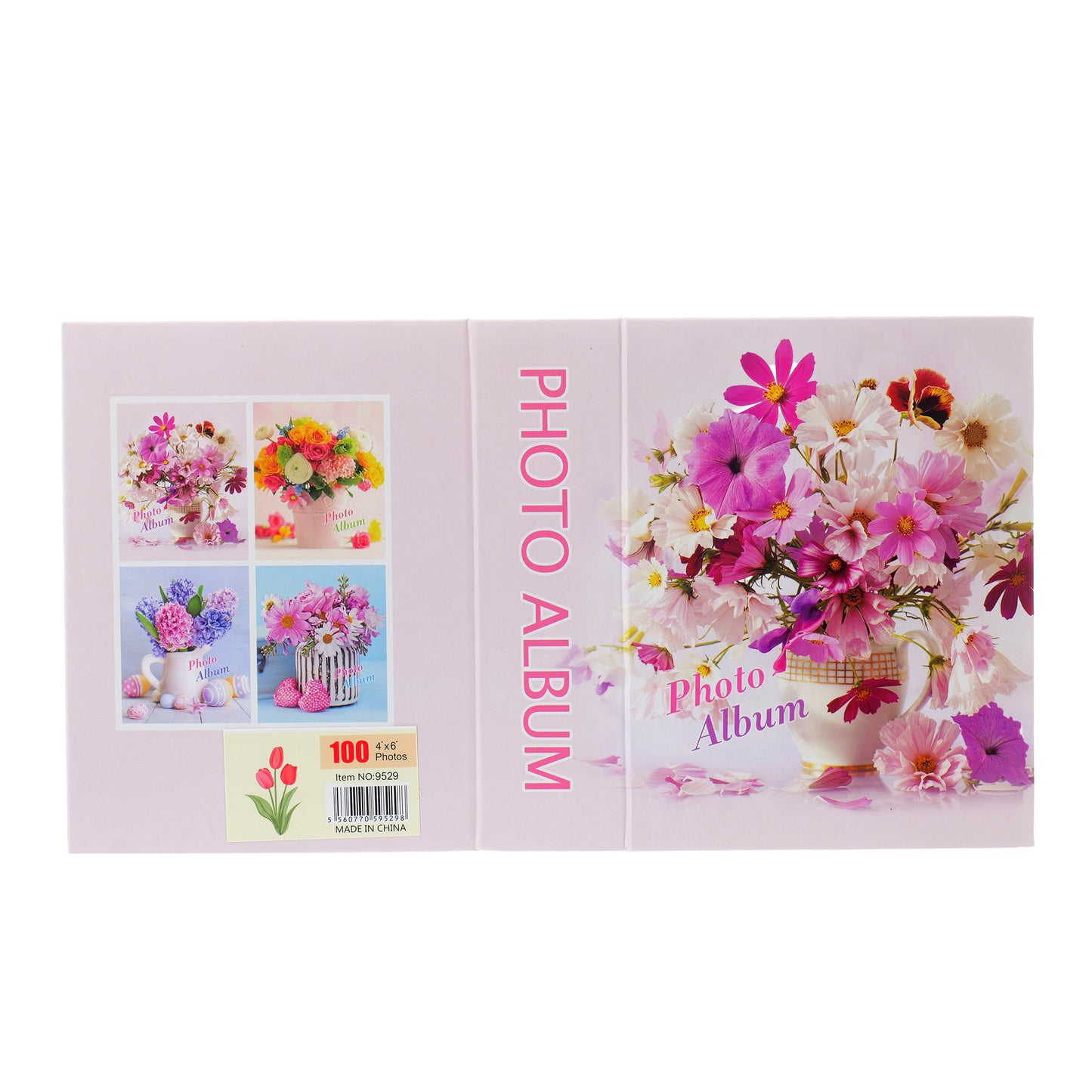 FLORAL photo album 100 photos 10x15