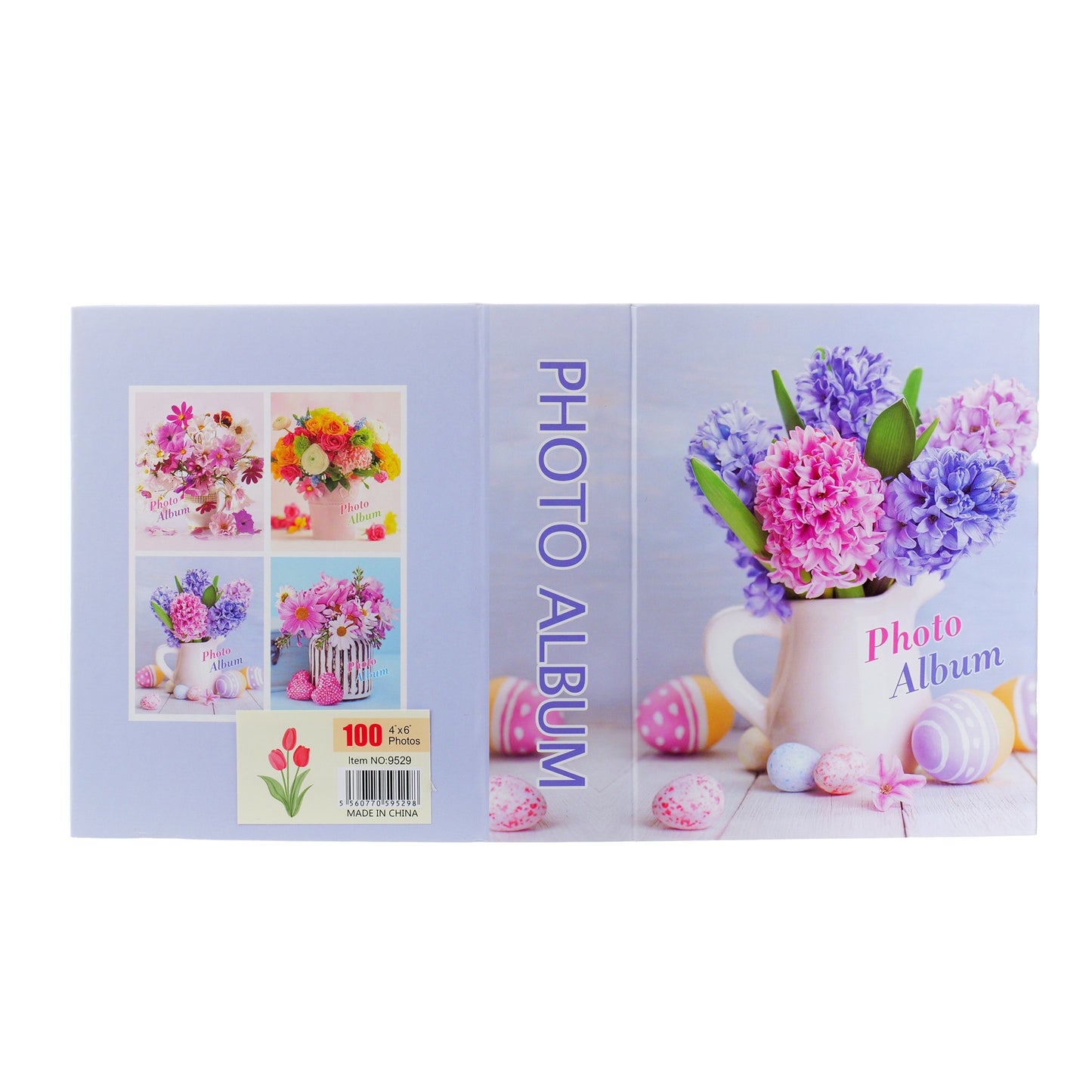 FLORAL photo album 100 photos 10x15