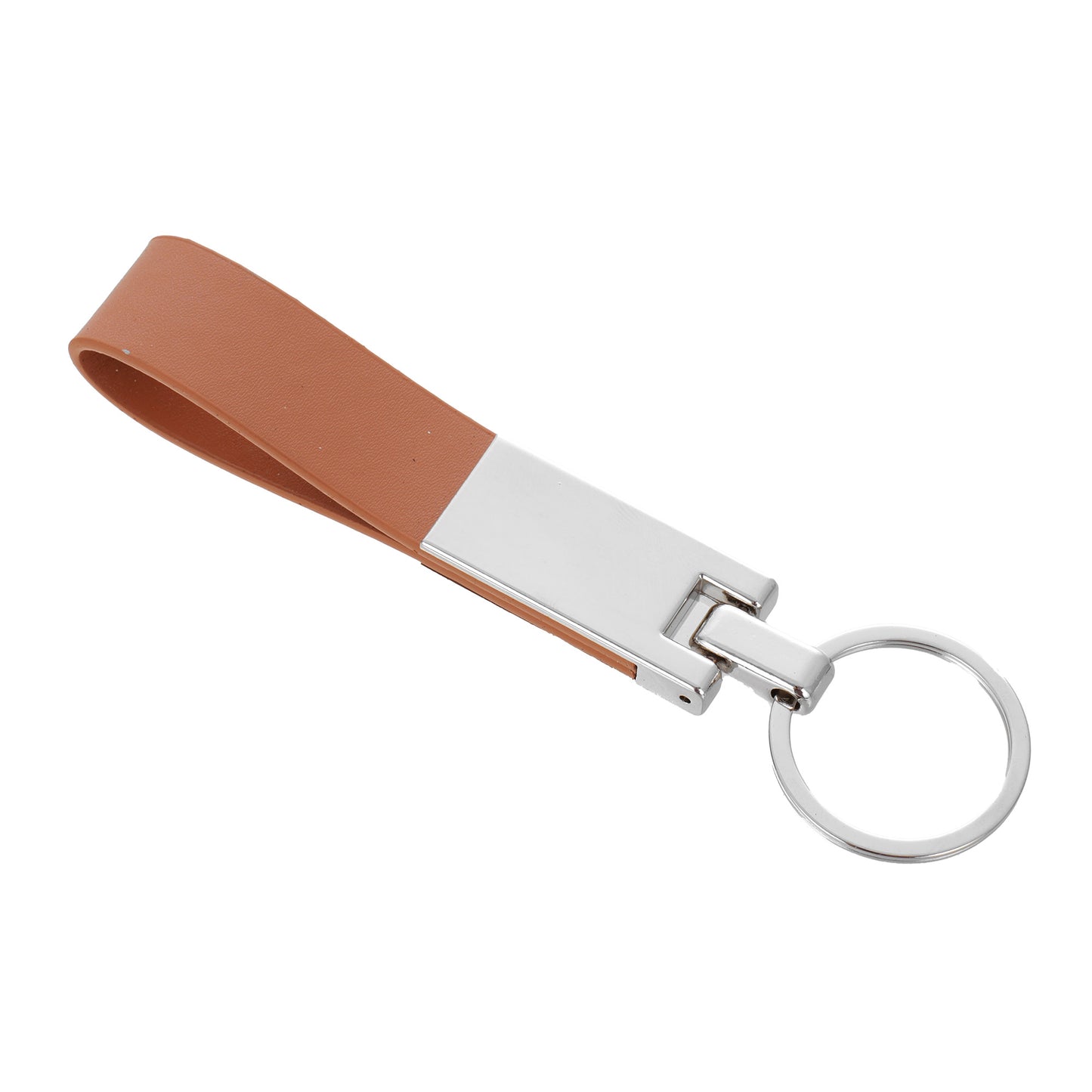 Breloc din piele si metal KeyLux