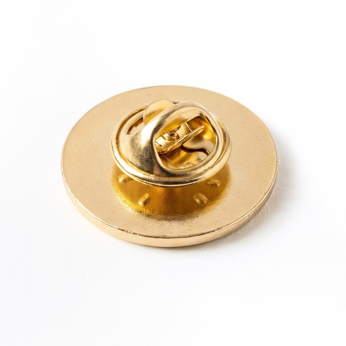 Pin metalic sublimabil ROTUND