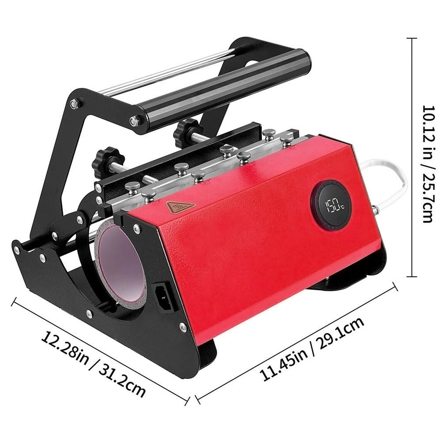 FreeSub heat press with tall sleeve (2 cups / bottles)
