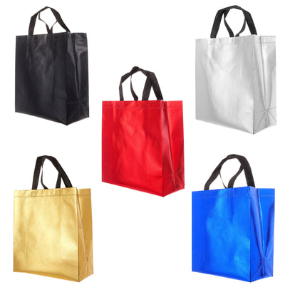 GLOSSY textile gift bag 29x27