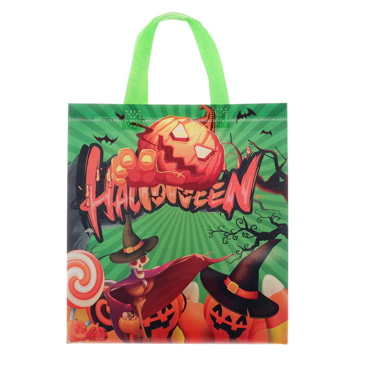 Sacosa cadou de HALLOWEEN textil 29x27