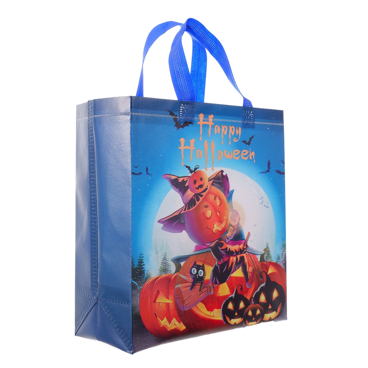 Sacosa cadou de HALLOWEEN textil 29x27